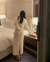 Simmon long knit skirt