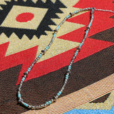 navajo turquoise beads necklace