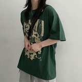 コーンショートスリーブドtシャツ