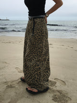Chiller Leopard Wide Balloon Pants (2c)