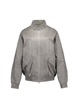 STUDDED VINTAGE JACKET / LIGHT GRAY