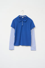 (W) Bon Layered Collar Top