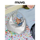 muva. レトロ アンダーアームバッグ ウィメンズ プレミアム ニッチ デザイン ショルダーバッグ