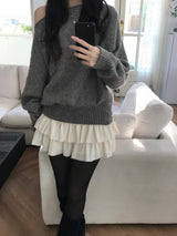 Lua Cancan Mini Skirt (one color)