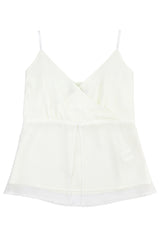 リシャラップスリーブレス (white)