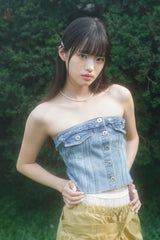 リボンストリングパンツwithバッグ