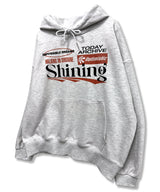 シャイニンググラフィックコーミングフーディー_Melange