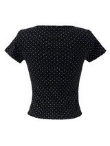 dottie crop short sleeve T (2color)