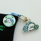 Lucky Hedgehog Keyring