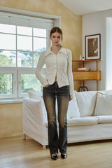 COSMO FUR CARDIGAN / IVORY