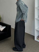 OW Washed Pocket Denim Shirt (2C)
