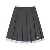 WhyBerry 24AW "Cream Berry" フラワーバッドハーフレングススカート