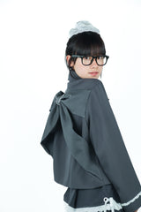 bigribbon jacket(gray)