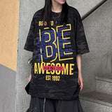 ボーン トゥ ビー カモ オーバーサイズド Tシャツ
