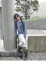 sage knit tee