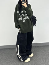 ハンドレターニット