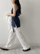 Geeks Wrap Nylon Wide Pants
