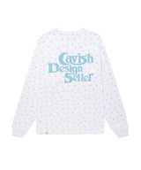 フラワーセラーロゴ長袖Tシャツ ホワイト(CV2GSUT551A)