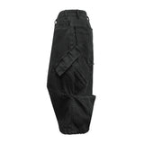 VTG BACK BOOTS CARGO SHORTS_BLACK