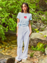 エンボシングリボンTシャツ (2colors)