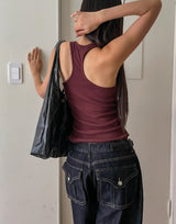 Pose Hip Pocket Non-Fade Roll-Up Denim Pants