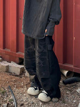 destroy hand hooded long sleeve