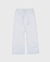 TUKED BAGGY PANTS (WHITE)