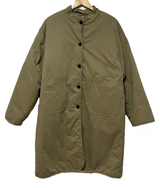 (UNISEX) 2WAY - 2 COLORS ウールオーバーサイズロングフィールドリバーシブルジャケット