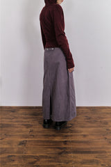 Rivet Pigment Skirt (2color)