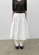 [MADE] Monier Cotton Flare Midi Skirt