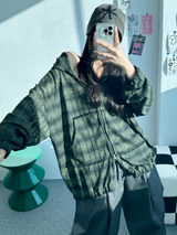 Y-D オーバーバルーンコットンパンツ🩶🖤💚 - 3 カラーズ