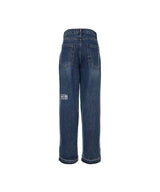 8287 Limitedition Wide Denim Pants (Blue)