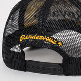 Royal Gemstone Trucker Cap Black
