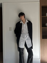 ASCLO Modern Stripe Long Shirt (2color)