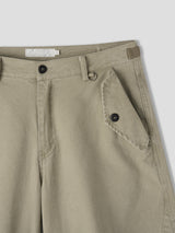 Arthur pin curved pants