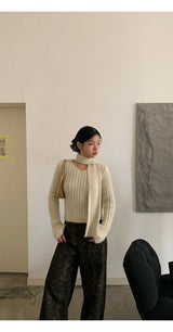 Wide Leopard Casual Pants