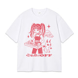 ピクセルシンセキッドオーバーフィットTシャツ (3color)