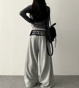 Sharo Layered Slim Fit Button Long Sleeve Cardigan