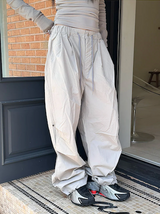 [S/S] オフショルダーシャーリングロングスリーブ