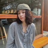 On the Moment Original Denim Watch Cap C2 KHAKI