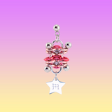 VENOM EARRING (PINK)