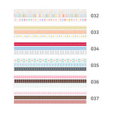 oab masking tape 032-037 set
