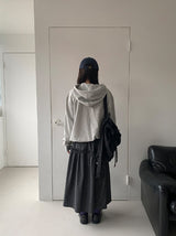 ヒムカフリルバンディングロングスカート