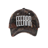 EEERRR Real tree camo pattern ball cap (Brown)_1