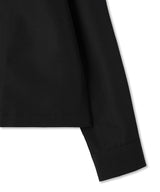 [DOJINOI] MUTE CROP SHIRTS BLACK