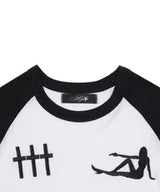 TRIGGER GIRL RAGLAN TEE (Slim Fit)