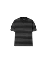 Peak stripe collar t-shirt