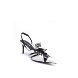 Colorful Bridge | F1 racing series designer sports high heels pointed women's sandals