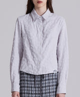 フラワーシャツ IN GREY