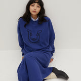 R Crew Sweatshirts Blue
